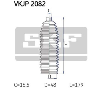 Комплект маншон, полуоска SKF за SEAT TOLEDO II (1M2) от 1998 до 2006