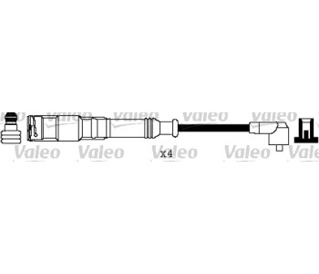 Комплект запалителни кабели VALEO за AUDI A3 (8P1) от 2003 до 2008
