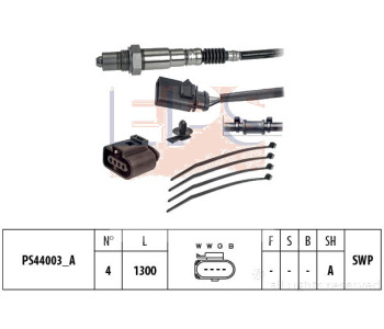 Ламбда сонда EPS за AUDI A4 (8EC, B7) от 2004 до 2008