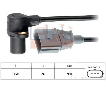 Импулсен датчик, колянов вал EPS за AUDI A3 (8P1) от 2003 до 2008