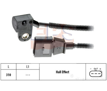 Датчик обороти, управление на двигателя EPS за AUDI A4 (8EC, B7) от 2004 до 2008