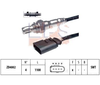 Ламбда сонда EPS за AUDI A4 (8D2, B5) от 1994 до 2001