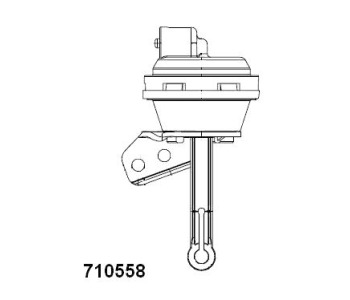 Вакуум контролен клапан, рециркулация на изгорелите газове WAHLER