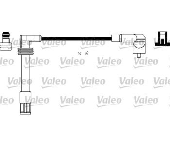 Комплект запалителни кабели VALEO за AUDI A6 Avant (4B5, C5) от 1997 до 2005