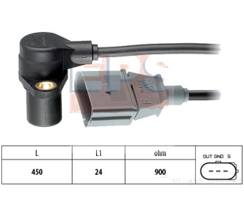 Импулсен датчик, колянов вал EPS за AUDI A4 (8EC, B7) от 2004 до 2008