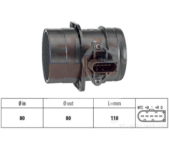 Измерител на масата на въздуха EPS за AUDI A4 Avant (8D5, B5) от 1994 до 2002