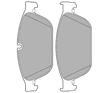 Комплект спирачни накладки DELPHI за AUDI A6 (4G2, C7, 4GC) от 2010 до 2018