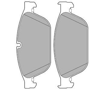 Комплект спирачни накладки DELPHI за AUDI A7 Sportback (4GA, 4GF) от 2010 до 2018