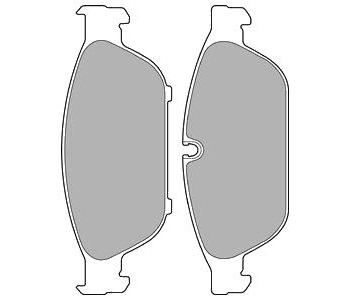 Комплект спирачни накладки DELPHI за AUDI A7 Sportback (4GA, 4GF) от 2010 до 2018