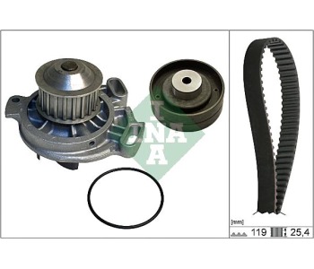 Водна помпа+ к-кт ангренажен ремък INA 530 0152 30 за VOLVO 740 (744) от 1983 до 1992