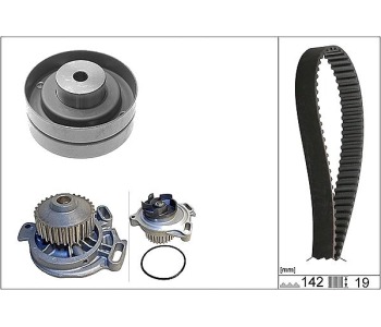 Водна помпа+ к-кт ангренажен ремък INA 530 0156 30 за AUDI 90 (89, 89Q, 8A, B3) от 1987 до 1991