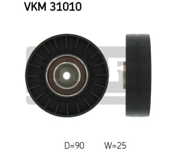 Паразитна/ водеща ролка, пистов ремък SKF VKM 31010 за AUDI 80 купе (89, 8B) от 1988 до 1996
