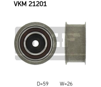 Паразитна/ водеща ролка, зъбен ремък SKF VKM 21201 за AUDI A6 (4A, C4) от 1994 до 1997