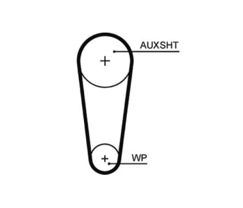 Ангренажен ремък GATES 5682XS за AUDI A3 (8V1, 8VK) от 2012