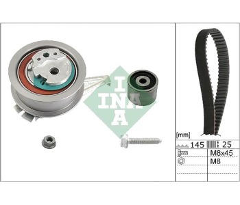 Комплект ангренажен ремък INA 530 0665 10 за AUDI A1 (8X1, 8XK) от 2010 до 2018