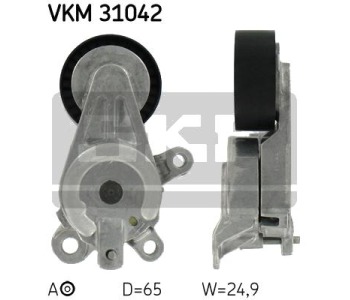 Обтящна ролка, пистов ремък SKF VKM 31042 за AUDI A3 кабриолет (8P7) от 2008 до 2013