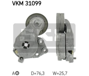 Обтящна ролка, пистов ремък SKF VKM 31099 за SKODA FABIA II (542) хечбек от 2006 до 2014