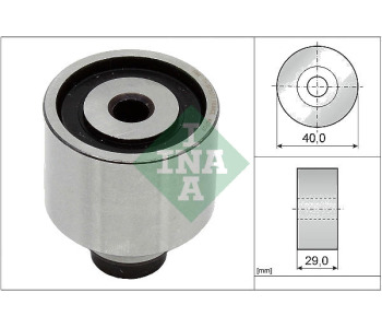 Паразитна/ водеща ролка, зъбен ремък INA 532 0623 10 за SEAT ALTEA XL (5P5, 5P8) от 2006 до 2015