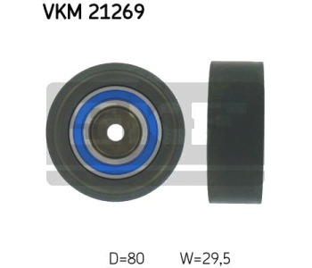 Паразитна/ водеща ролка, зъбен ремък SKF VKM 21269 за VOLKSWAGEN PASSAT B7 (362) седан от 2010 до 2014