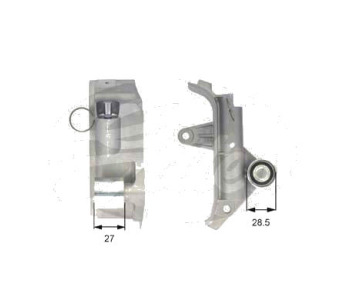 Демпер (успокоител-ртепт.вибр.), зъбен ремък GATES T43025 за AUDI TT (8N3) от 1998 до 2006