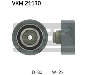 Паразитна/ водеща ролка, зъбен ремък SKF VKM 21130 за VOLKSWAGEN GOLF IV (1J1) от 1997 до 2005
