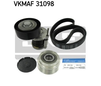 Комплект пистов ремък SKF VKMAF 31098 за VOLKSWAGEN PASSAT B7 (365) ALLTRACK от 2012 до 2014