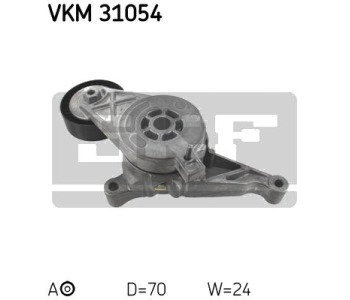 Обтящна ролка, пистов ремък SKF VKM 31054 за VOLKSWAGEN CADDY III (2KB, 2KJ, 2CB, 2CJ) пътнически от 2004 до 2015