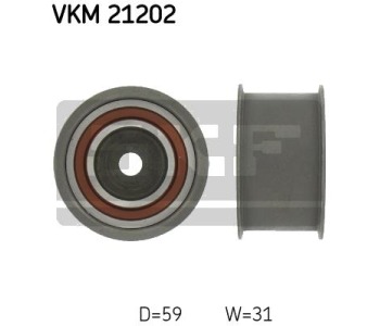 Паразитна/ водеща ролка, зъбен ремък SKF VKM 21202 за VOLKSWAGEN PASSAT B5 (3B5) комби от 1997 до 2000
