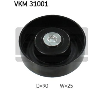Паразитна/ водеща ролка, пистов ремък SKF VKM 31001 за AUDI A4 Avant (8E5, B6) от 2001 до 2004