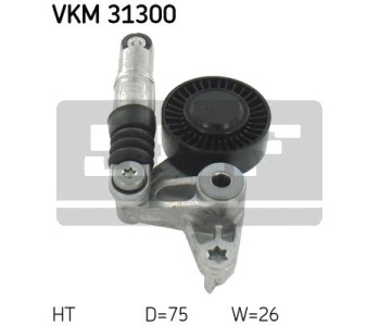 Обтящна ролка, пистов ремък SKF VKM 31300 за AUDI A6 Allroad (4FH, C6) от 2006 до 2011