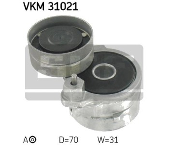 Обтящна ролка, пистов ремък SKF VKM 31021 за AUDI A8 (4E) от 2002 до 2010
