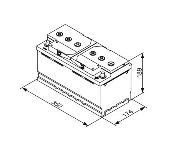 Стартов акумулатор BOSCH 0 092 T30 130 за MERCEDES T2/LN1 Box Body / Estate от 1986 до 1994