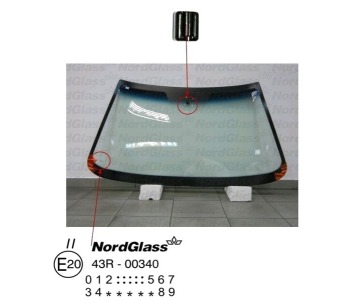 Челно стъкло NordGlass за PEUGEOT 106 I (1A, 1C) от 1991 до 1996
