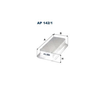 Въздушен филтър FILTRON AP 142/1 за CITROEN C1 (PM, PN) от 2005 до 2014