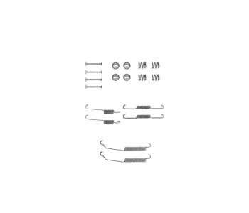 Комплект принадлежности, спирани челюсти STARLINE за PEUGEOT 306 (7A, 7C, N3, N5) хечбек от 1993 до 2003