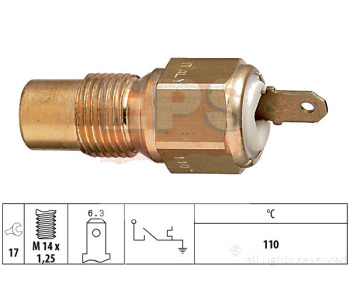 Термошалтер, предупредителна лампа за охладителната течност EPS 1.840.030 за CITROEN C15 (VD) от 1984 до 2005