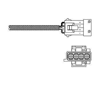Ламбда сонда DELPHI за CITROEN C4 I (LC) от 2004 до 2011