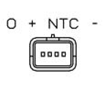 Датчик, налягане във всмукателните тръби NGK за CITROEN C4 I (LC) от 2004 до 2011