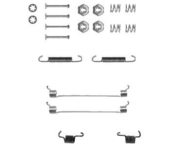 Комплект принадлежности, спирани челюсти DELPHI за CITROEN XSARA (N2) комби от 1997 до 2010
