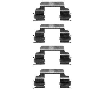 Комплект принадлежности дискови накладки DELPHI за FIAT ULYSSE II (179) от 2002 до 2011