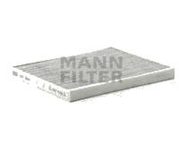 Филтър купе (поленов филтър) активен въглен MANN+HUMMEL за FIAT DOBLO (263) платформа от 2010