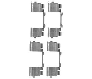 Комплект принадлежности дискови накладки DELPHI за FIAT DUCATO (250) платформа от 2006