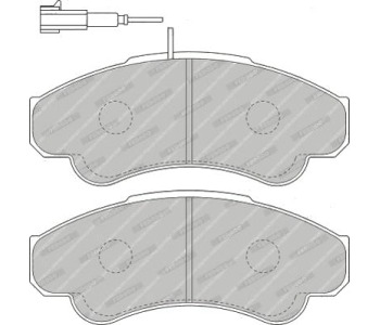 Комплект спирачни накладки FERODO за CITROEN JUMPER II (244) платформа от 2002 до 2006