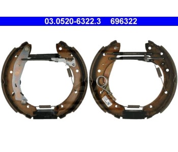 Комплект спирачни челюсти ATE за CITROEN BERLINGO (M) товарен от 1996 до 2011