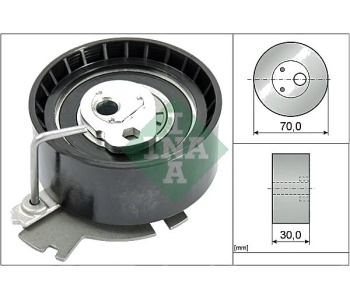 Обтяжна ролка, ангренаж INA 531 0632 10 за CITROEN C4 I (LC) от 2004 до 2011