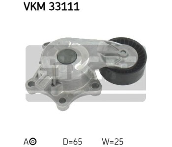 Обтящна ролка, пистов ремък SKF VKM 33111 за CITROEN C4 Grand Picasso I (UA) от 2006 до 2013