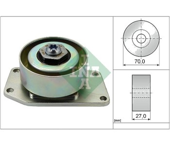 Обтящна ролка, пистов ремък INA 531 0306 10 за PEUGEOT 206 (2E/K) комби от 2002 до 2009