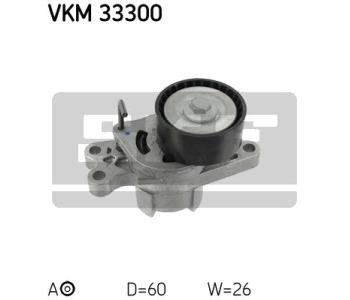 Обтящна ролка, пистов ремък SKF VKM 33300 за CITROEN XSARA (N1) от 1997 до 2005