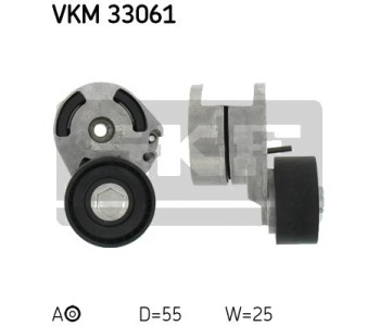 Обтящна ролка, пистов ремък SKF VKM 33061 за CITROEN C3 I (FC) от 2002 до 2009