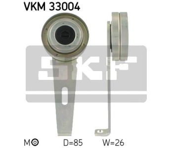 Обтящна ролка, пистов ремък SKF VKM 33004 за PEUGEOT 306 (7E, N3, N5) комби от 1994 до 2002